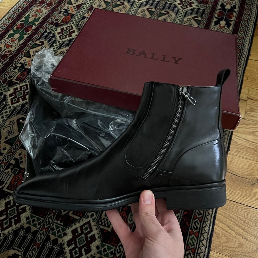 Bally Genuine Leather Dress Boots